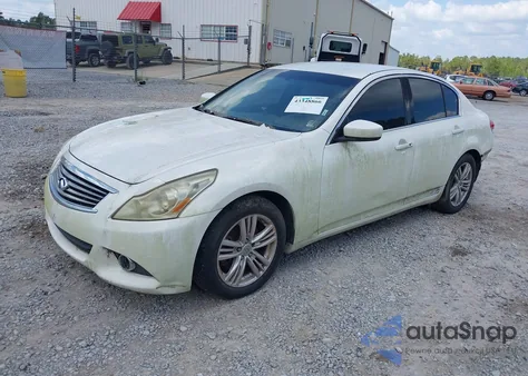 2011 Infiniti G25 from USA, damaged, VIN JN1DV6AP8BM602709